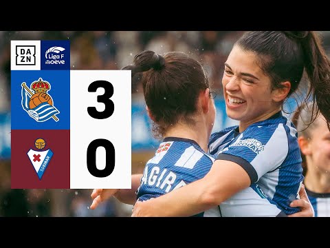 Real Sociedad vs SD Eibar (3-0) | Resumen y goles | Highlights Liga F