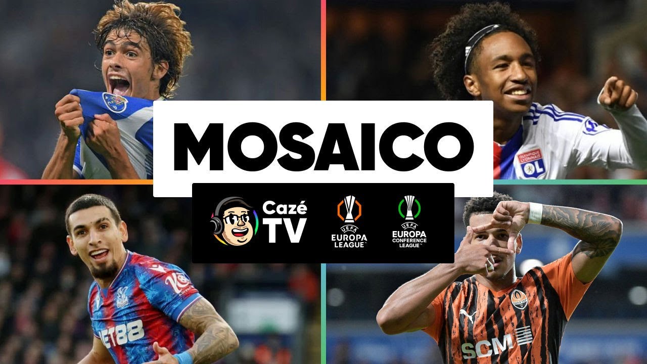 AO VIVO: FIORENTINA, LILLE, NICE, STUTTGART E MUITO MAIS | MOSAICO CAZÉTV