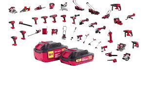 Battery mini saw CEC 2518-1 WORTEX LX