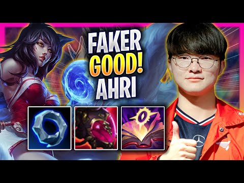 FAKER IS SO GOOD WITH AHRI! - T1 Faker Plays Ahri MID vs Kled! | Season 2025