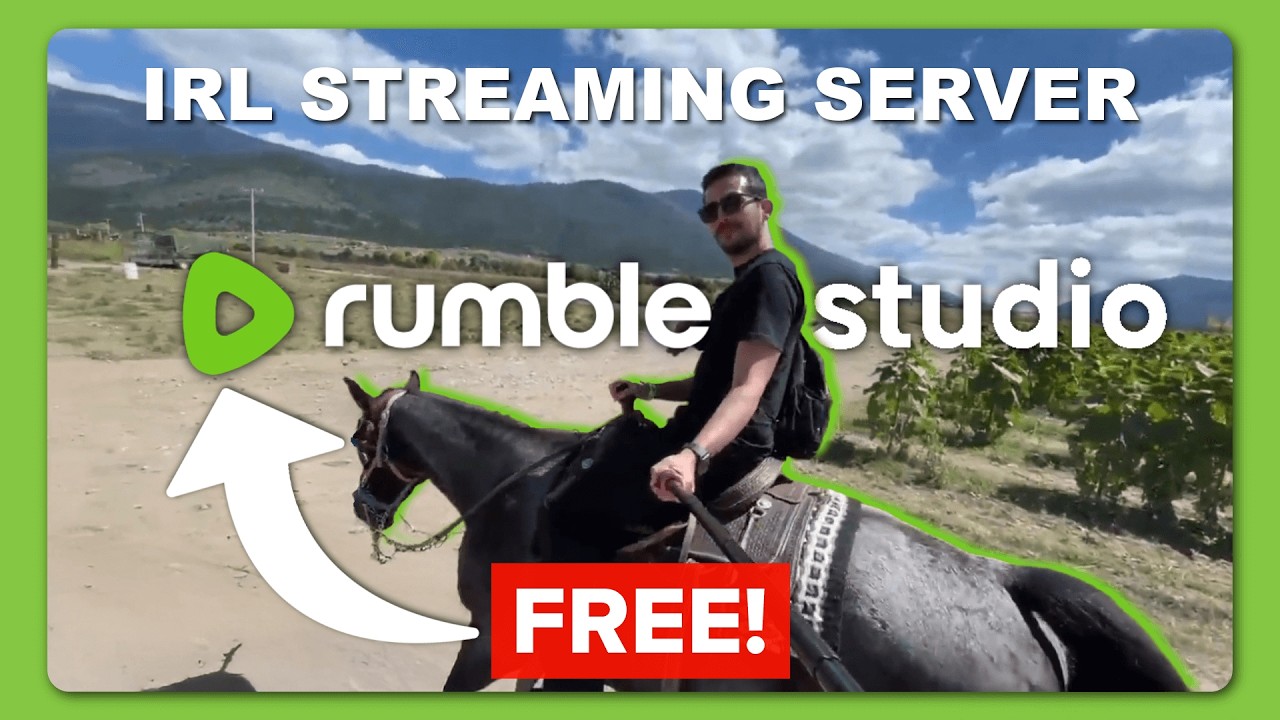 How to Stream IRL with Rumble Studio