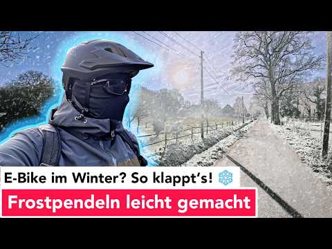 Frostpendeln mit dem E-Bike: Warm & Sicher durch den Winter! ❄🚲