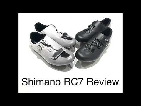 Shimano RC7 road bike shoes SPD-SL review. Comparison between RC700 and RC701 models - carbon sole