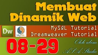 preview picture of video 'Dreamweaver Tutorial [Dinamik Website] [08] Latihan [29] [Home] Restrict Access Halaman Download Fil'