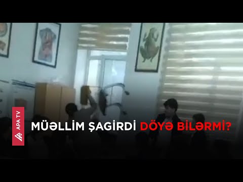 Əgər müəllim övladınıza əl qaldırsa, nə edərsiniz? – SORĞU – APA TV