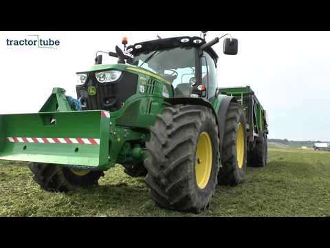 Erwten oogst met Ploeger Trekkerweb