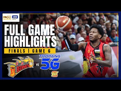 SAN MIGUEL vs TNT | FINALS GAME 6 | FULL GAME HIGHLIGHTS | PBA SEASON 50 PHILIPPINE CUP