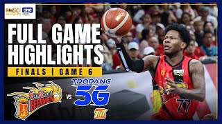 SAN MIGUEL vs TNT | FINALS GAME 6 | FULL GAME HIGHLIGHTS | PBA SEASON 50 PHILIPPINE CUP
