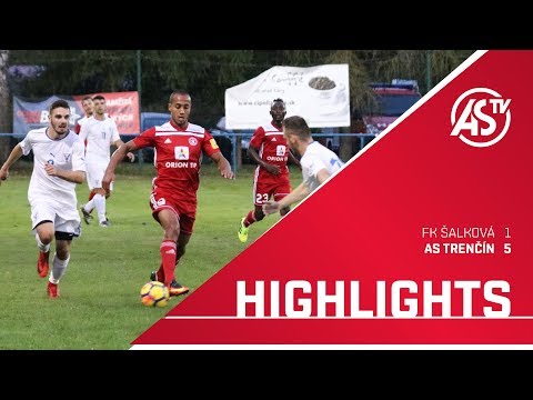 ASTV HIGHLIGHTS | FK Šalková - AS Trenčín 1:5 (0:3)