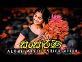 Sahan Liyanage Sansarini සංසාරිණී Alone Music Lyrics