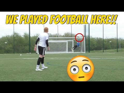 TAKING FREEKICKS where ENGLAND TRAIN! | Football at St Georges Park | #PeoplesCup