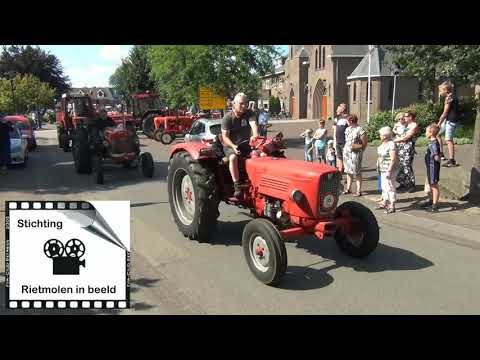 Rietmolen, Historische trekkertocht 25-07-2021 deel 2