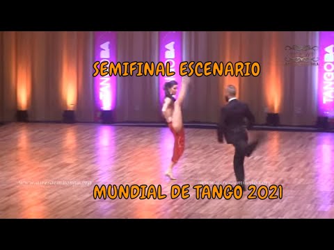 SEMIFINAL ESCENARIO, Leonardo Pankow, Laura Donofrio, Mundial de tango 2021 World cup baile de tango