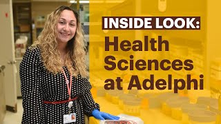Why major in health sciences at Adelphi?