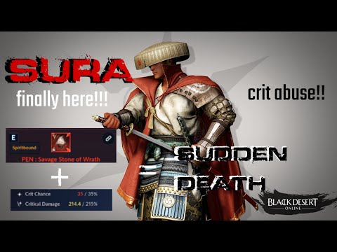 #SURA finally here!! max crit dmg+stone of wrath = instant kill