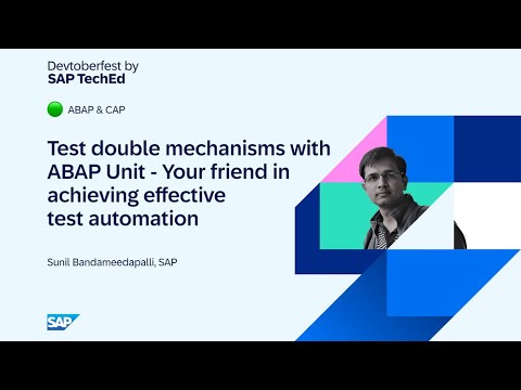 🟢 Test Double Mechanisms with ABAP Unit - Your Friend in Achieving Effective Test Automation