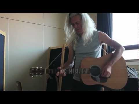 marco z & guido belcanto playing songs in the backstage area