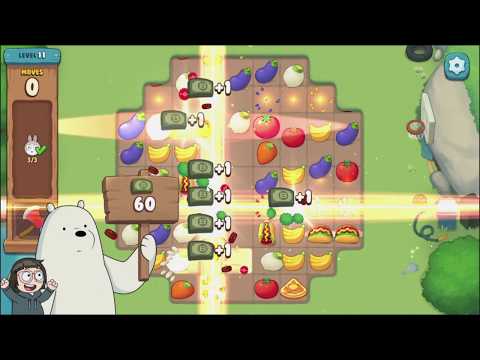We Bare Bears: Match3 Repairs - Android gameplay GamePlayTV