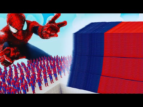 SPIDER-MAN GIANT vs EVERY GOD - Totally Accurate Battle Simulator TABS