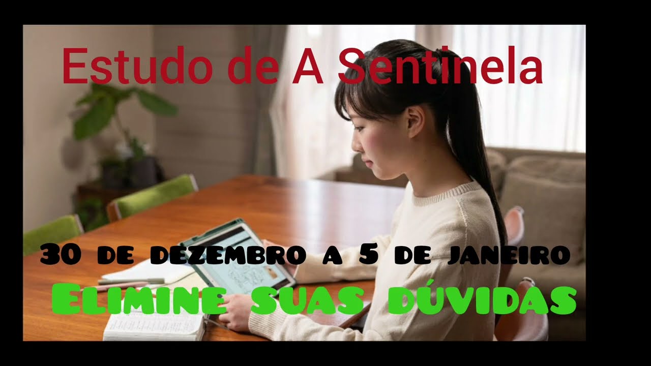 jw sentinela 30-5 de Janeiro