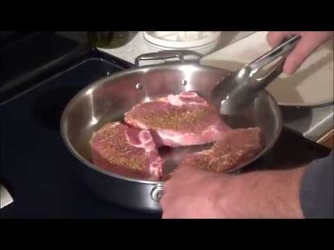 Pork Sirloin Chops with Coakley's BBQ Sauce