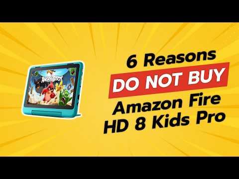 DON'T BUY Amazon Fire HD 8 Kids Pro BEFORE WATCHING THIS VIDEO! 😱 (6 Reasons)