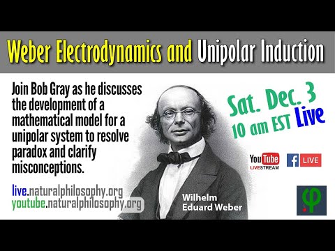 Weber Electrodynamics and Unipolar Induction with Bob Gray