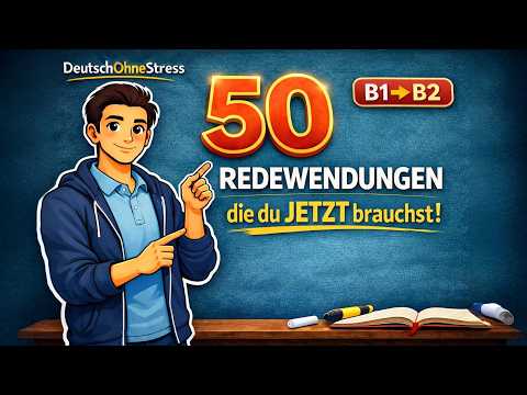 50 Redewendungen, die du JETZT brauchst! | B1 ➜ B2
