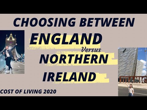 COST OF LIVING (AS A COUPLE) NORTHERN IRELAND VS. ENGLAND
