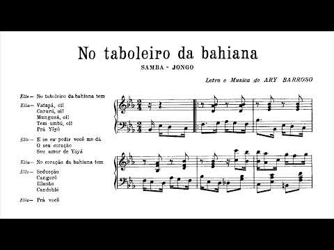 No Tabuleiro da Baiana - Ary Barroso