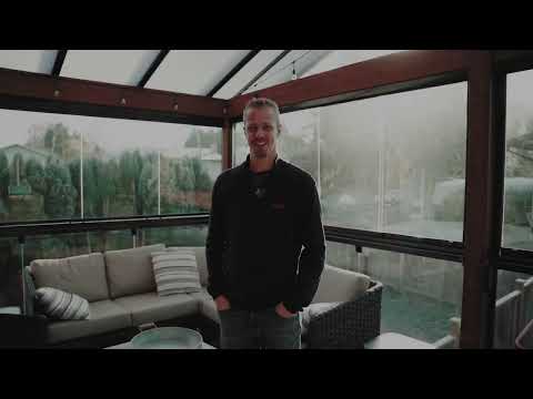 Beautiful Sunroom Renovation - Lumon Retractable Glazing and Railing