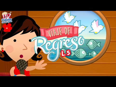 Serie Cristiana Infantil I Viaje De Regreso 1️⃣, Lección 5🚀"Peces y Aves"