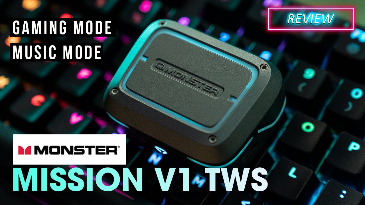 video Tai nghe True Wireless Monster Mission V1 TWS chính hãng 0