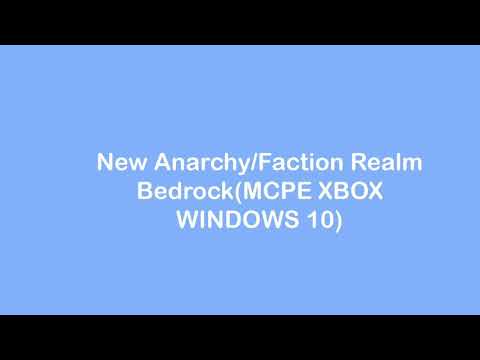 Minecraft Bedrock Anarchy Realm (MCPE/WIN10/XBOX) No Future Anarchy