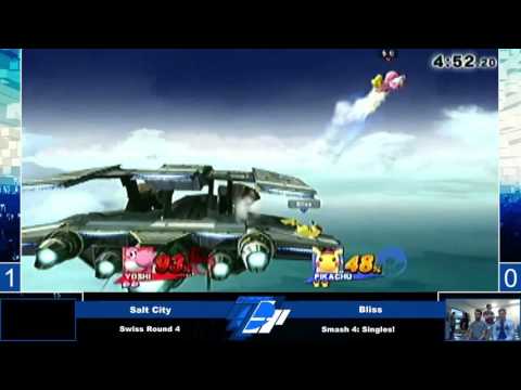 [04/30/16|Sm4sh] Swiss R4: Salt City (Yoshi) VS Bliss (Pikachu)