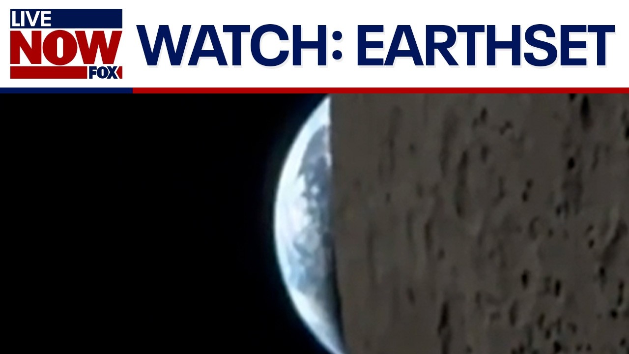 Watch: Artemis II astronaut Reid Wiseman captures 'Earthset' video during lunar flyby