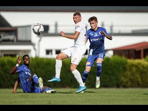 Skrót meczu KGHM Zagłębie Lubin - Sigma Ołomuniec (1:1) | #OpalenicaZL2021