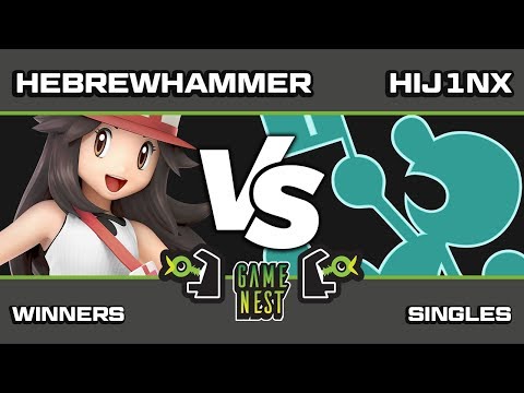 Game Nest Smash It Up: HebrewHammer (Pokemon Trainer) vs Hij1nx (Game & Watch) - WR1 [Offstream]