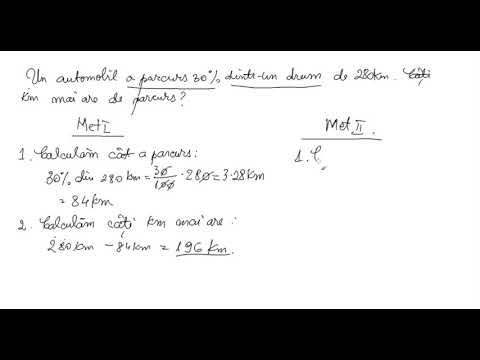 Problema cu procente 1