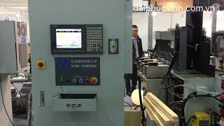 Máy đánh mộng dương 2 đầu 8 trục dao Yowcherng Đài Loan