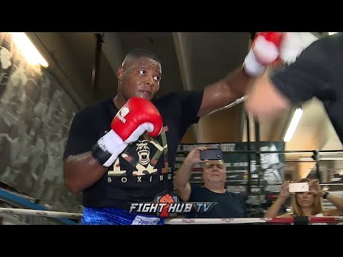 AGE IS JUST A NUMBER! LUIS ORTIZ WORKING CUBAN SCHOOL COMBOS! LOOKING SHARP ON THE MITTS!