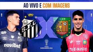 Santos x Deportivo Cuenca - AO VIVO E COM IMAGENS | Sul-Americana 2026