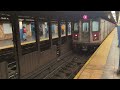 Fulton St Subway Downtown 4 5 Train Action