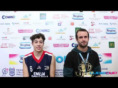 LUDECCUP 2022 - 11/12/2022 - EMILIA vs FRIULI VG - INTERVISTA A LEPRINI FRANCESCO (EMILIA ROMAGNA