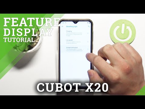 How to Access and Manage Display Settings in Cubot X20 - Find Screen Settings