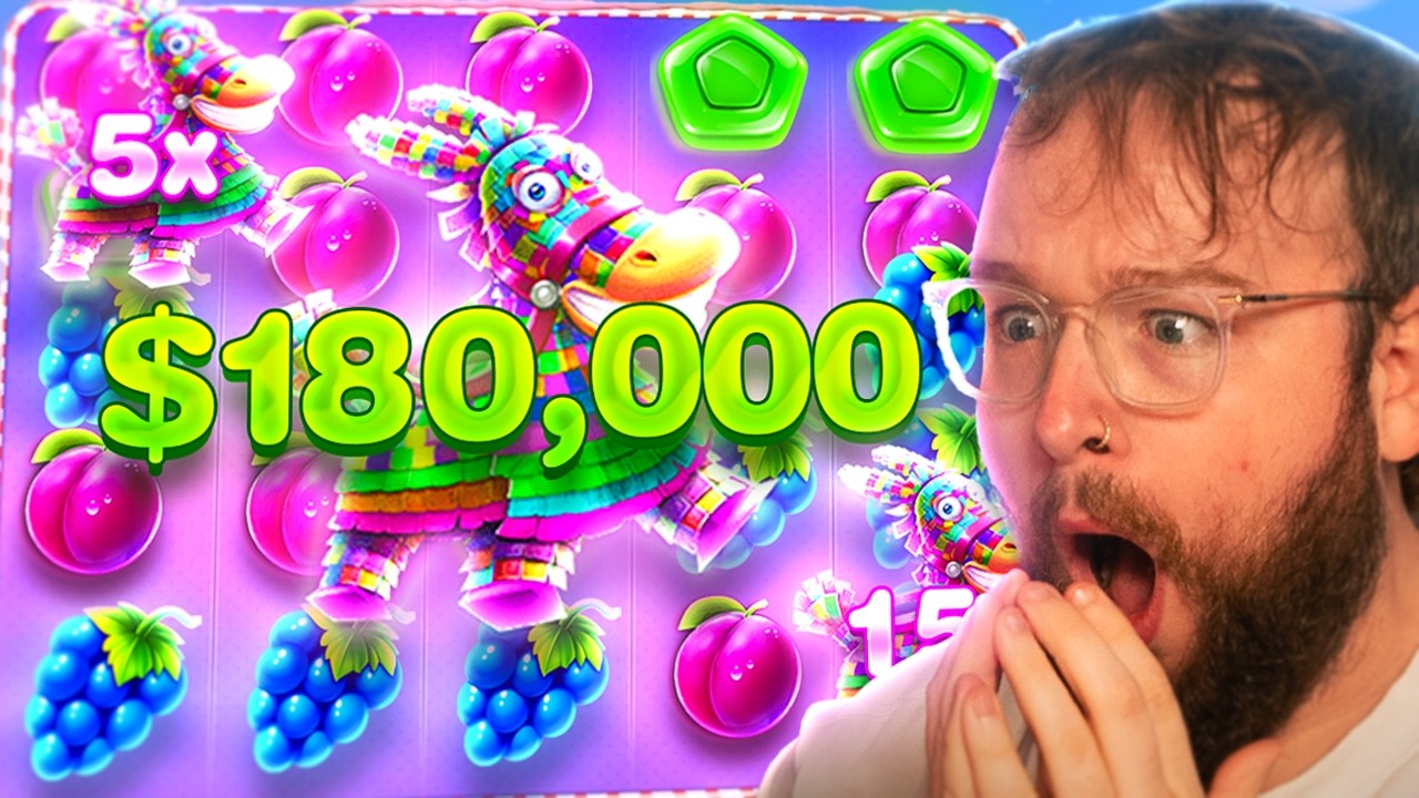 I SPUN INTO A $180,000 BONUS ON SWEET FIESTA!