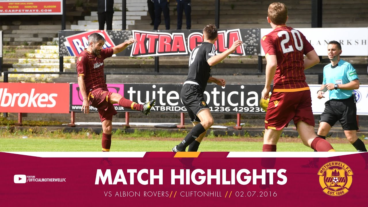 FC Albion Rovers Coatbridge 1-3 FC Athletic Motherwell 