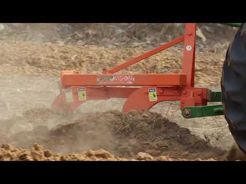 Agrovision mould board plough - 4 furrow