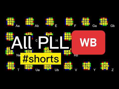 All PLL in 13 Seconds! All PLL WB