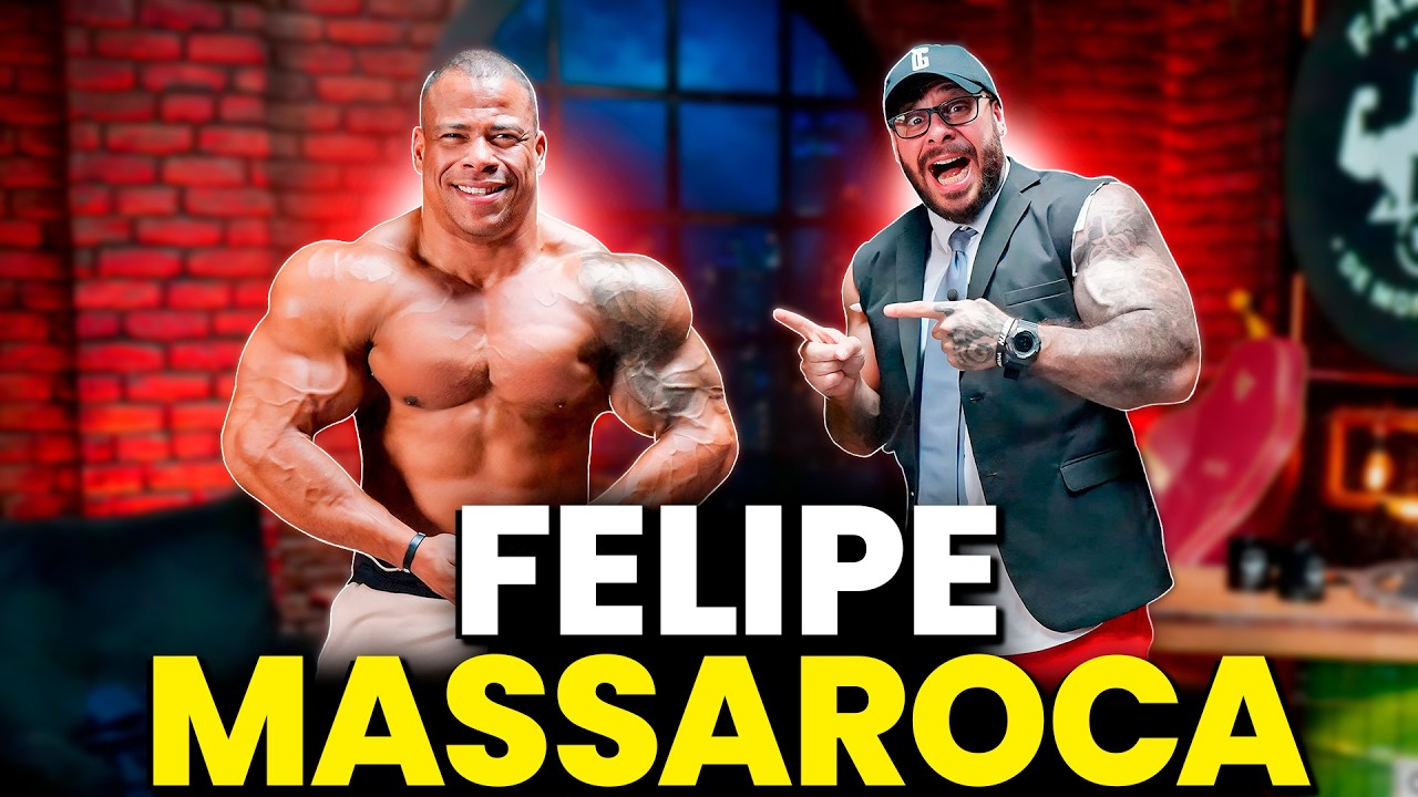 Ele era CAMELÔ hoje é um BODYBILDER PRO! Felipe Massaroca | Fala Monstro Talk Show #011